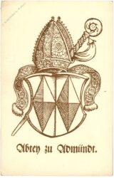 admont, wappen der abtei admont