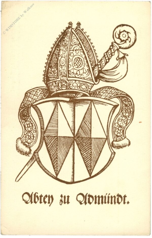 admont, wappen der abtei admont