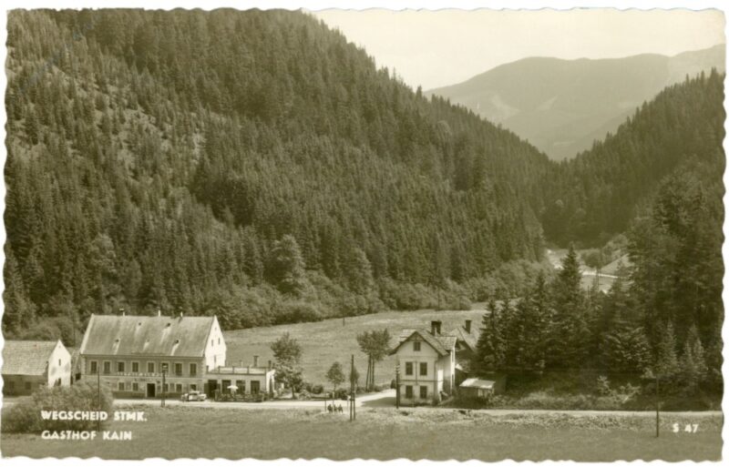 wegscheid, gasthof kain