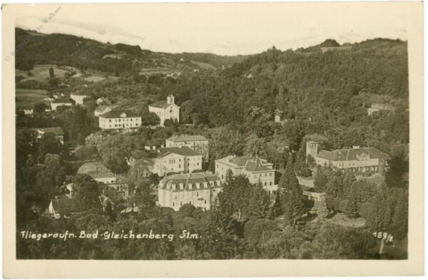 bad gleichenberg, fliegeraufnahme