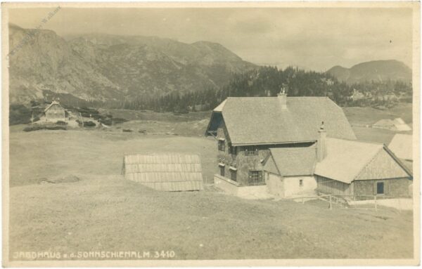st. kathrein an der laming, jagdhaus auf der sonnschienalm