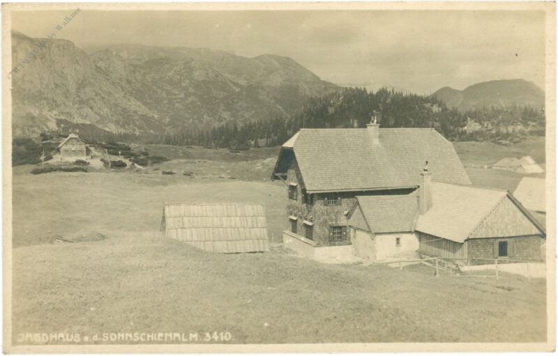 st. kathrein an der laming, jagdhaus auf der sonnschienalm st. kathrein an der laming, jagdhaus auf der sonnschienalm