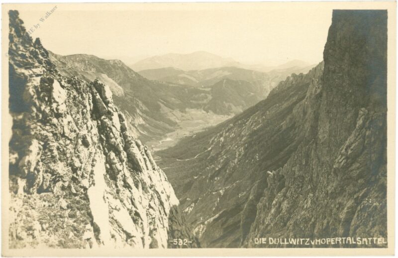 hochschwab, die dullwitz vom hofertalsattel