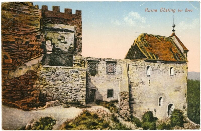 graz, ruine gösting