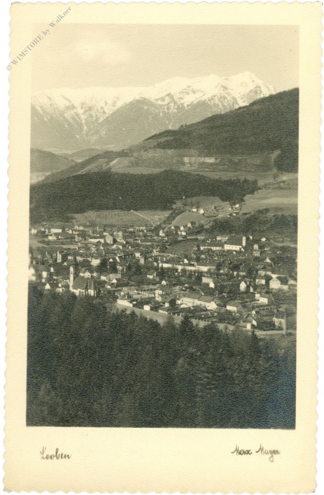 leoben, ortsansicht leoben, ortsansicht