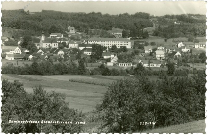 sinabelkirchen, ortsansicht sinabelkirchen, ortsansicht