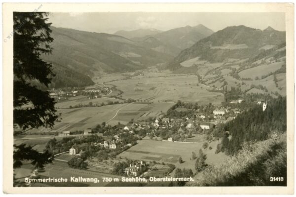 kalwang, ortsansicht