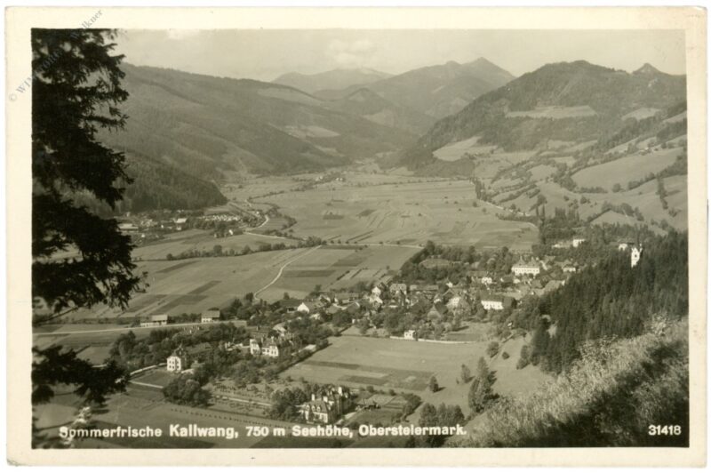 kalwang, ortsansicht kalwang, ortsansicht