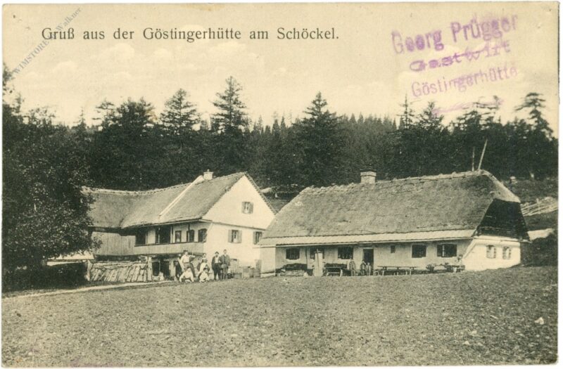 schöckel, gruss aus der göstingerhütte schöckel, gruss aus der göstingerhütte