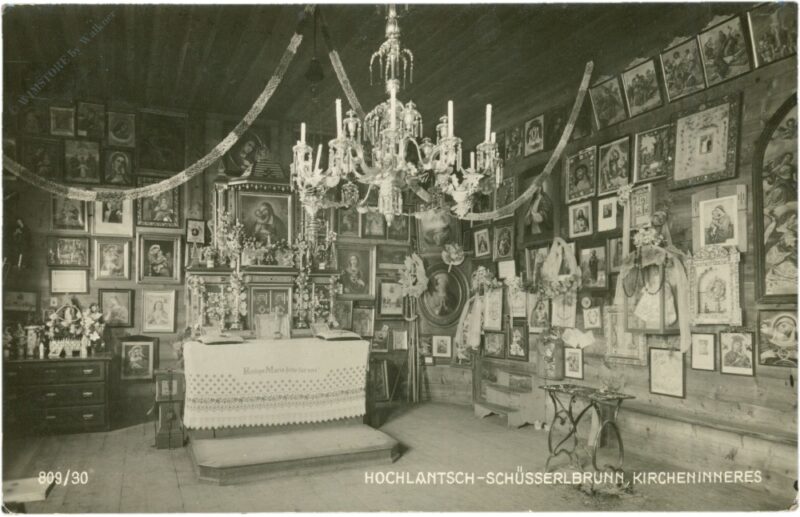 hochlantsch, schüsserlbrunn, kircheninneres