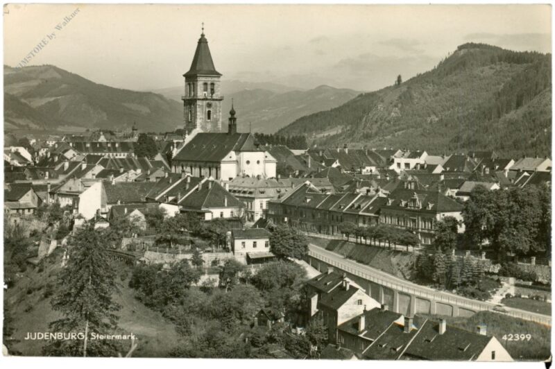judenburg, ortsansicht