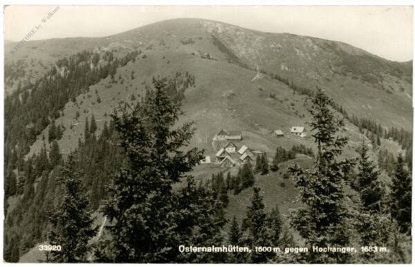 fladnitz, osternalmhütten gegen hochanger
