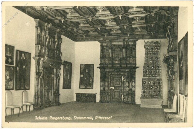 riegersburg, schloss, rittersaal riegersburg, schloss, rittersaal