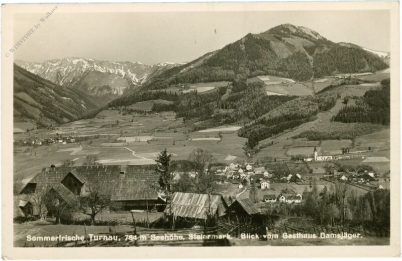 turnau, blick vom gasthaus gamsjäger