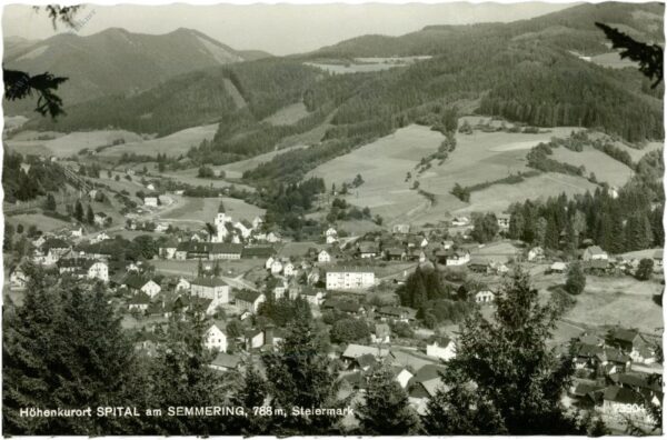 spital am semmering, ortsansicht