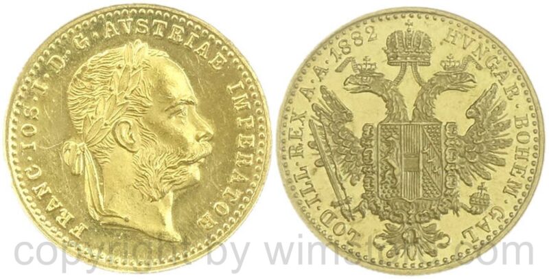 franz josef i., dukat 1861 b, km 2264, gold, ss (kopie) franz josef i., dukat 1861 b, km 2264, gold, ss (kopie)