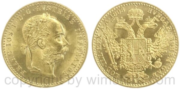 franz josef i., dukat 1882, km 595, gold, vz st, prüfspur (kopie)