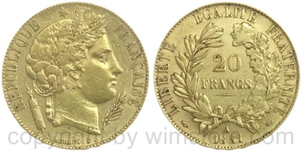 frankreich, 10 francs 1858 a, km 34.3, gold, vz (kopie)