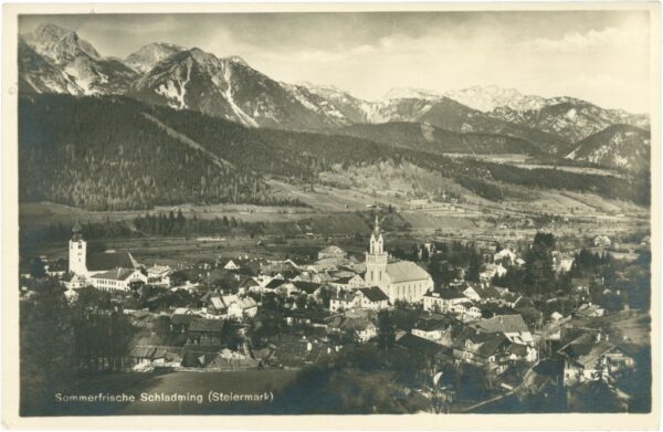 schladming, ortsansicht