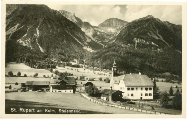 st. rupert am kulm, ortsansicht