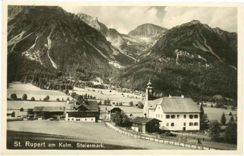 st. rupert am kulm, ortsansicht