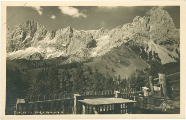 dachstein, hunerscharte