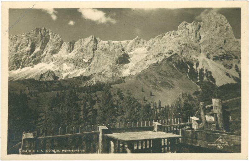 dachstein, hunerscharte