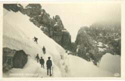 dachstein, randkluft
