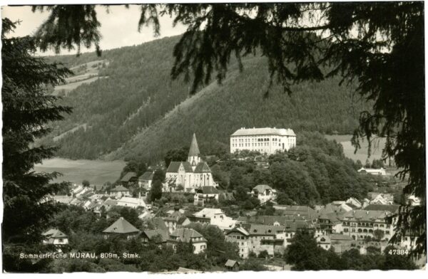 murau, ortsansicht