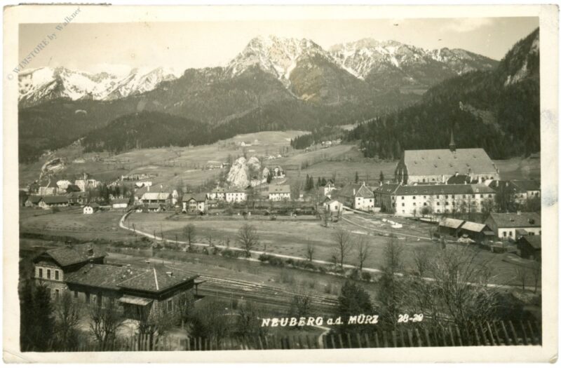 neuberg an der mürz, ortsansicht neuberg an der mürz, ortsansicht