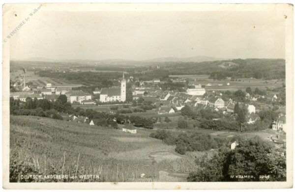 deutschlandsberg, von westen