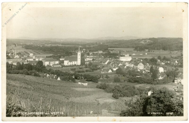deutschlandsberg, von westen deutschlandsberg, von westen