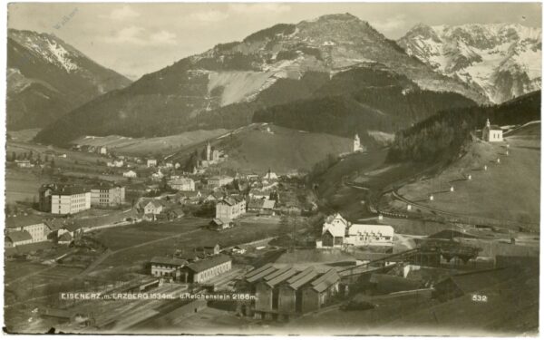 eisenerz, mit erzberg und reichenstein