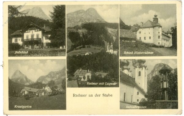 radmer an der stube, multiansicht