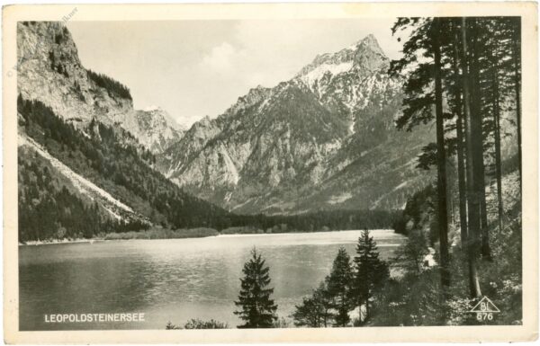 eisenerz, leopoldsteinersee