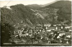 kapfenberg, burghotel, ortsansicht
