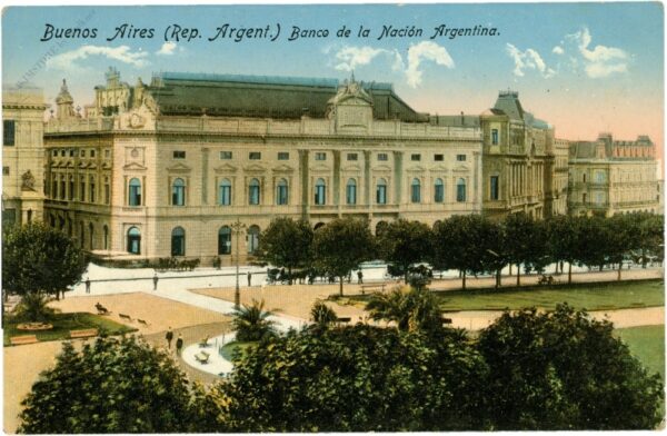 buenos aires, banco de la nacion