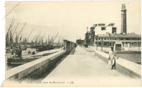 port said, from the breakwater