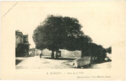 manciet, pont de la ville