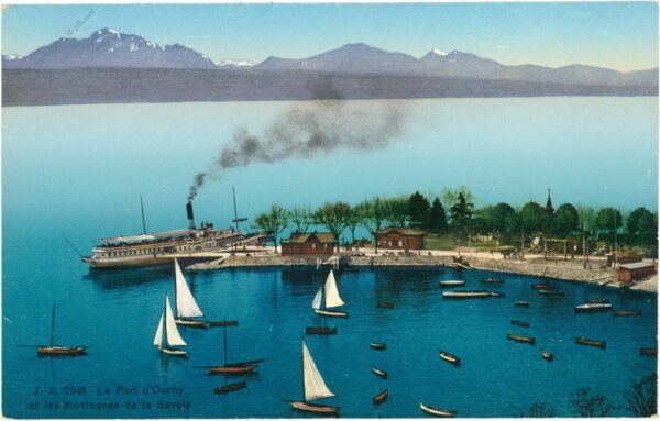 lausanne, le port d'ouchy