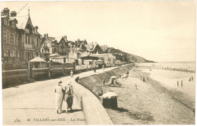 villers sur mer,, la digue