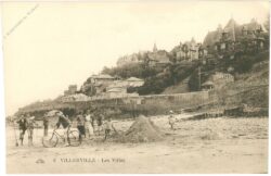 villerville, les villas