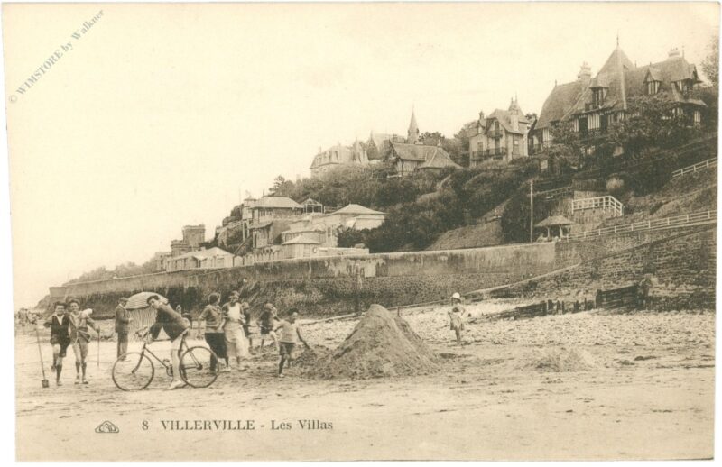 villerville, les villas