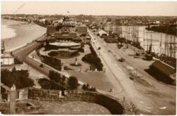 saint malo, le casino et le sillon
