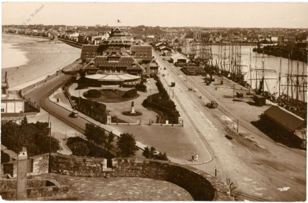 saint malo, le casino et le sillon