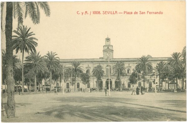 sevilla, plaza de san fernando