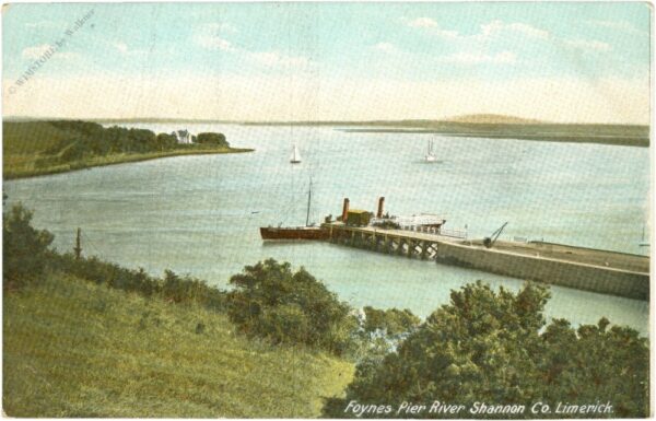 limerick, foynes pier river shannon
