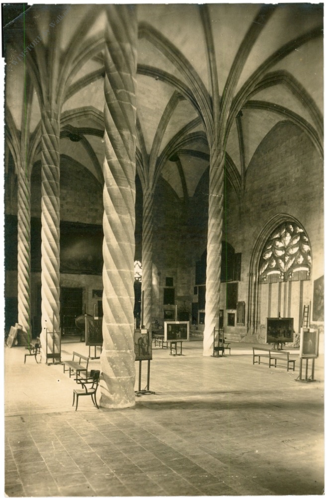 palma de mallorca, interior de la lonja palma de mallorca, interior de la lonja