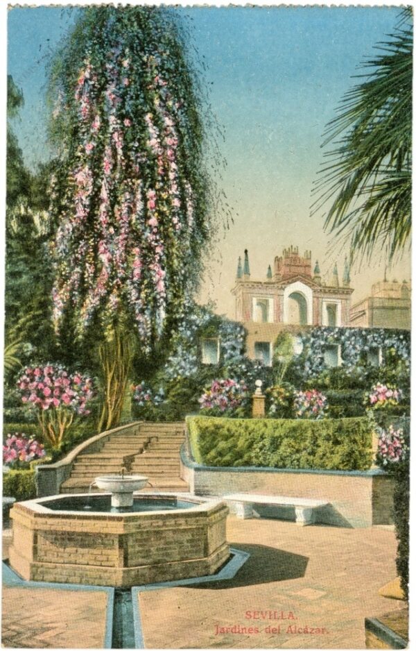 sevilla, jardin del alcazar