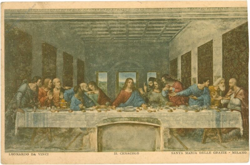 mailand, santa maria delle grazie, das letzte abendmahl mailand, santa maria delle grazie, das letzte abendmahl
